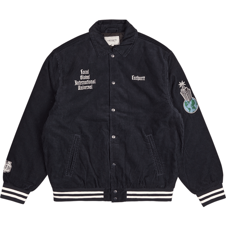 Letterman Jacket Dark Navy / Wax