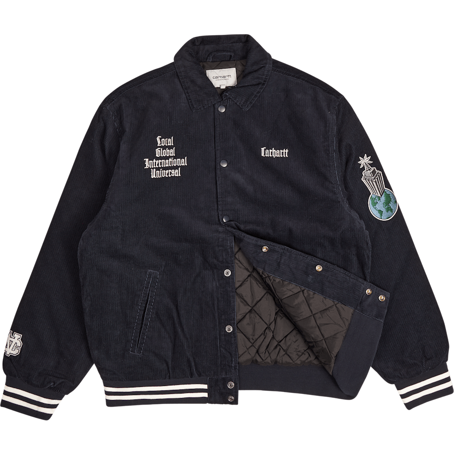 Letterman Jacket Dark Navy / Wax