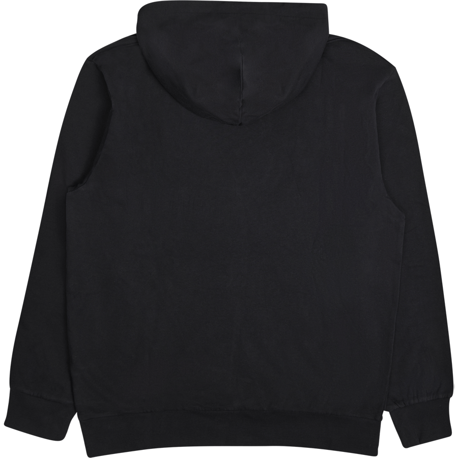 Hooded Scrawl Sweat Dark Navy / Bonsa