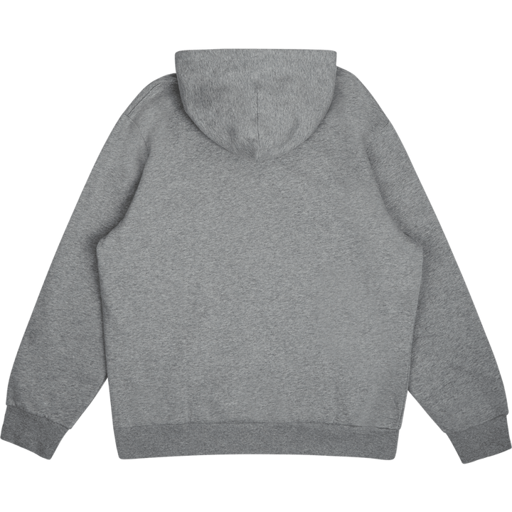 Hooded Scrawl Sweat Grey Heather / Rocket