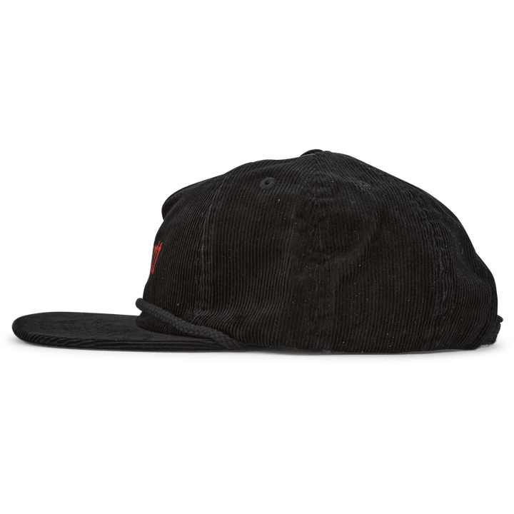 Letterman Cap Black / Brick