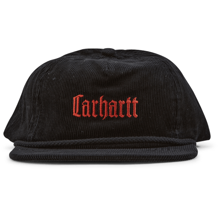 Letterman Cap Black / Brick