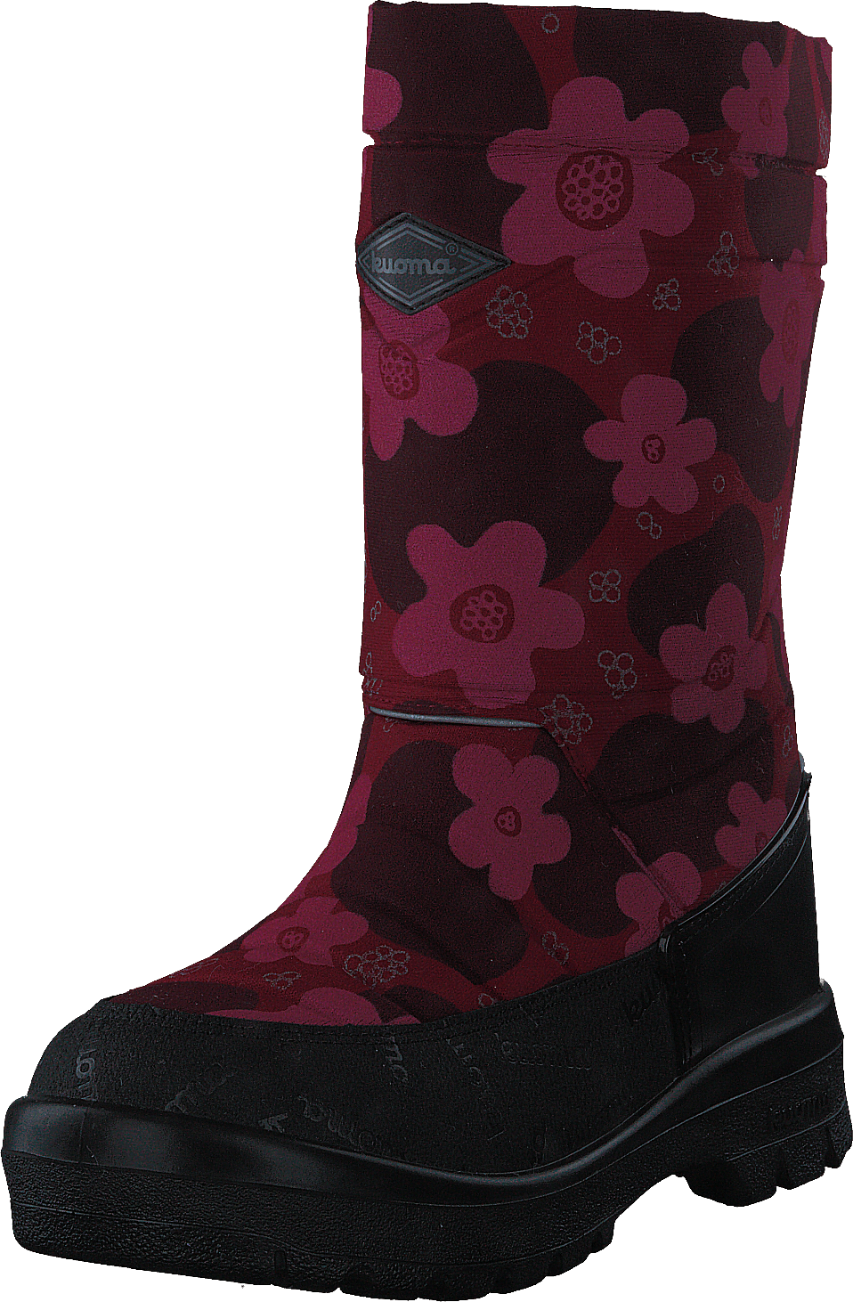 Putkivarsi Bordeaux Flower Reflective