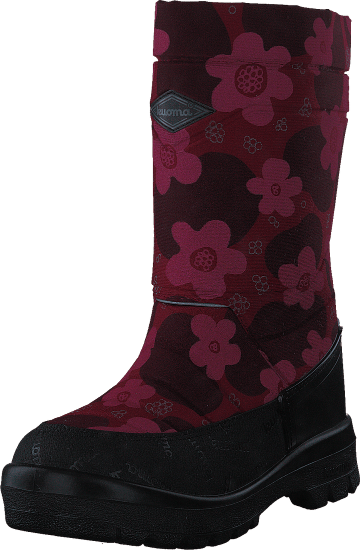 Putkivarsi Bordeaux Flower Reflective