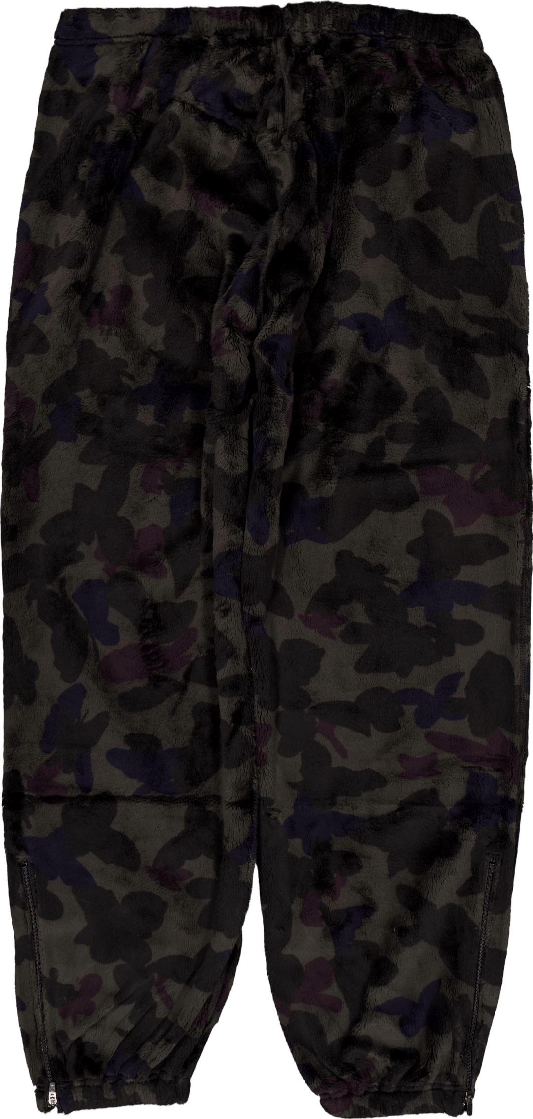 W.u. püksid koos tõmblukuga - Micro Fur / Charcoal