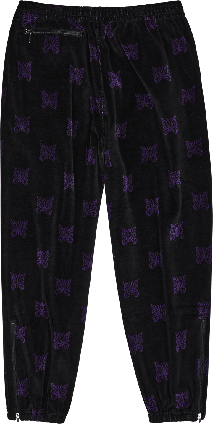 Track Pant mit Reißverschluss - C/pe Papil Schwarz/Violett