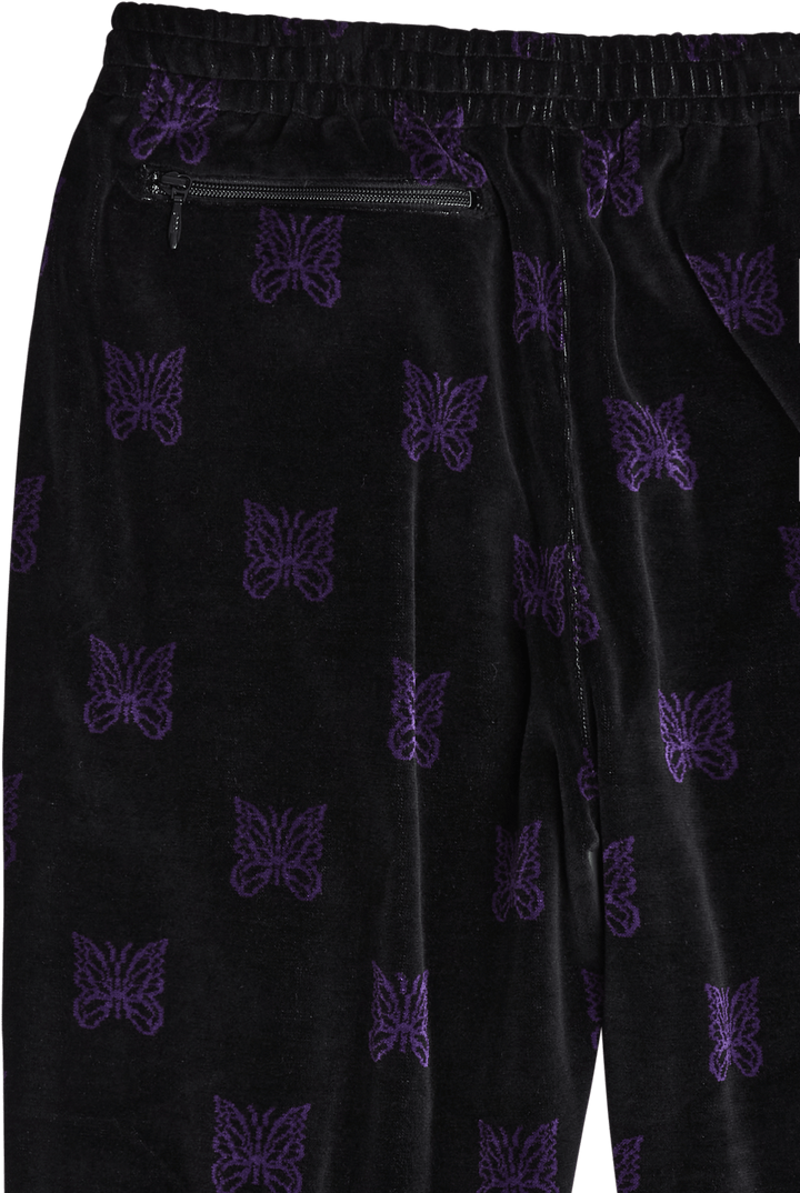 Track Pant mit Reißverschluss - C/pe Papil Schwarz/Violett