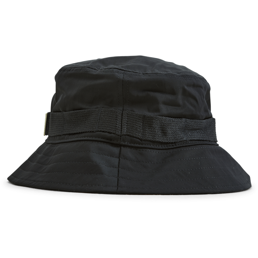 Kbelíková čepice černá