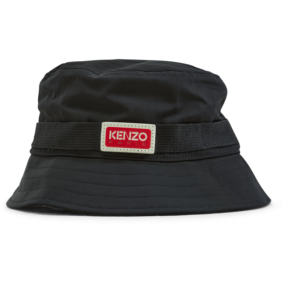 Kbelíková čepice černá