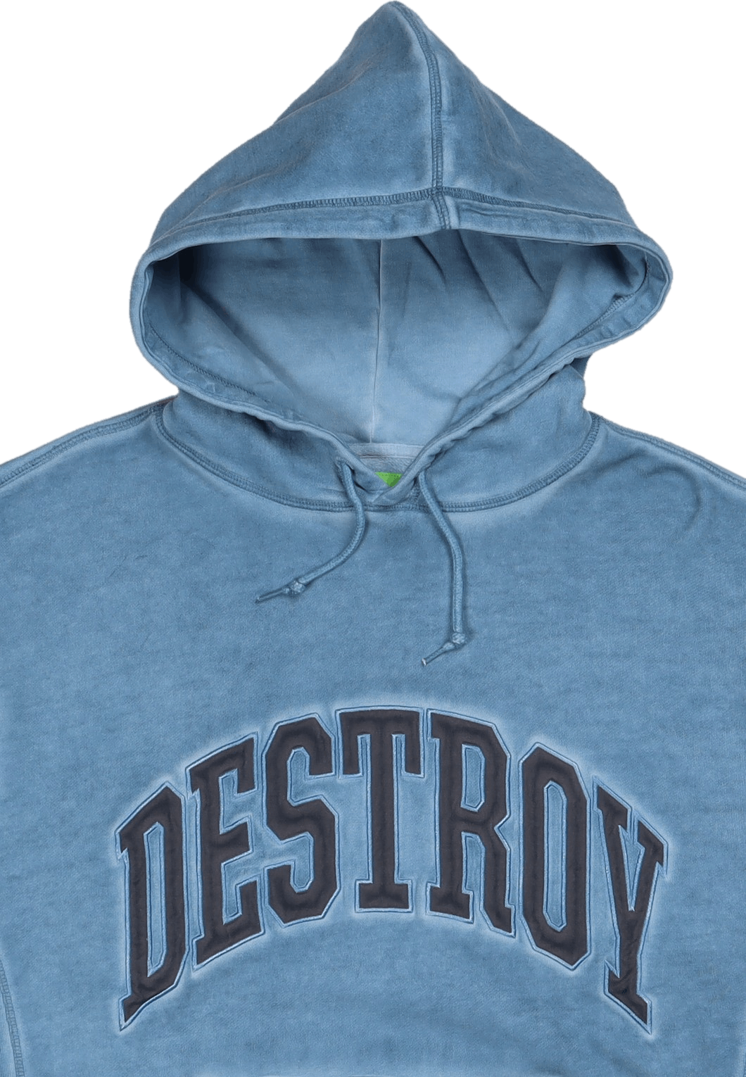 Destroy Rebuild Faded P/o Hood Blue