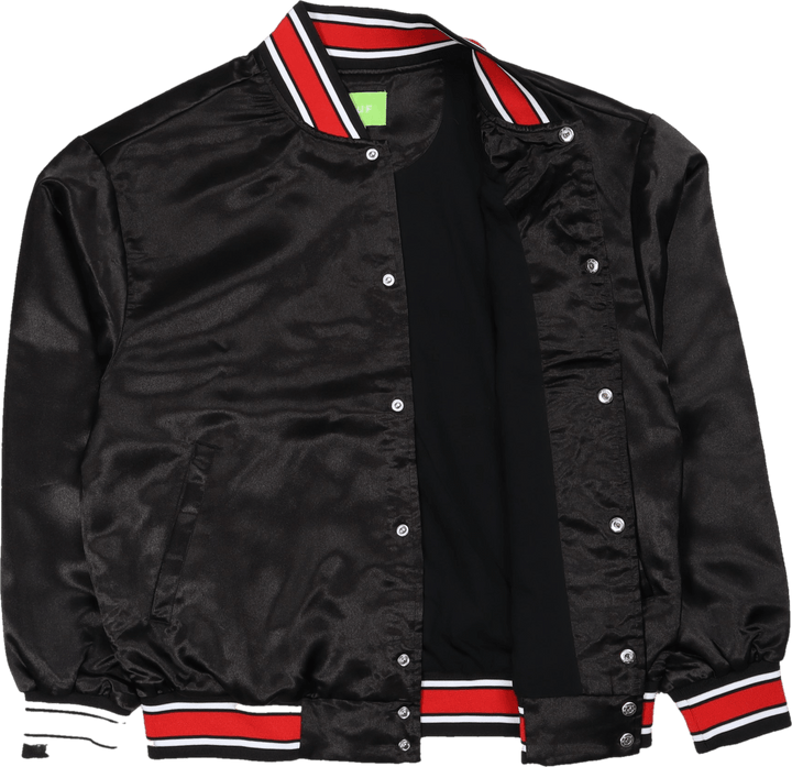 Crackerjack Satin Baseball Jac Sort