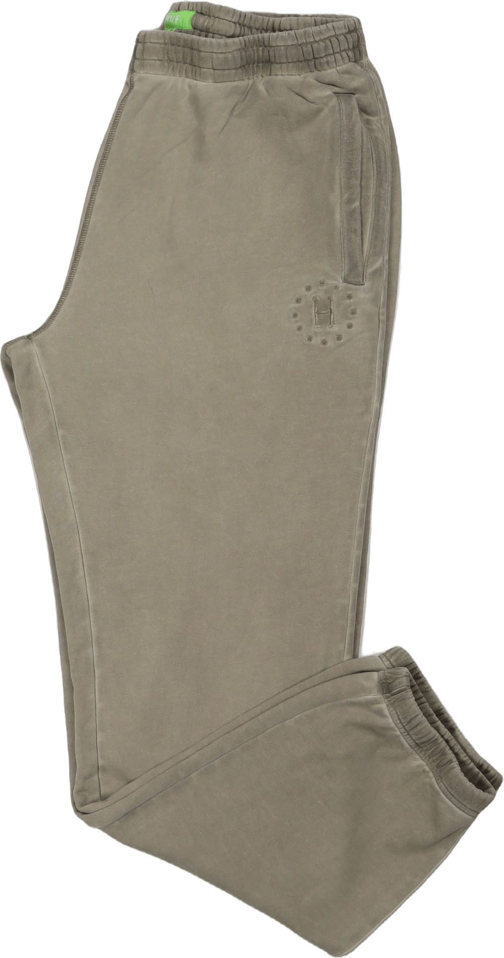 12 Galaxies Faded Fleece Pant Khaki