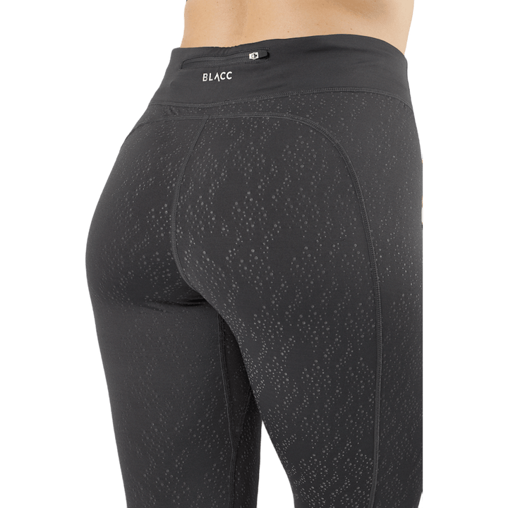 Run Reflective Tights Black/grey/silver