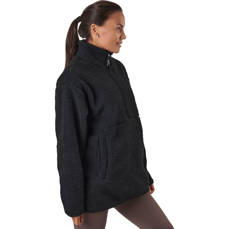 Pile Full Zip Black