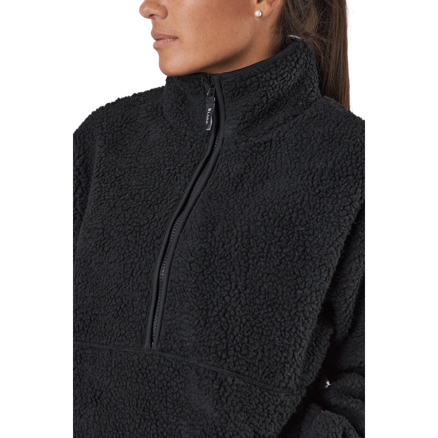 Pile Full Zip Black
