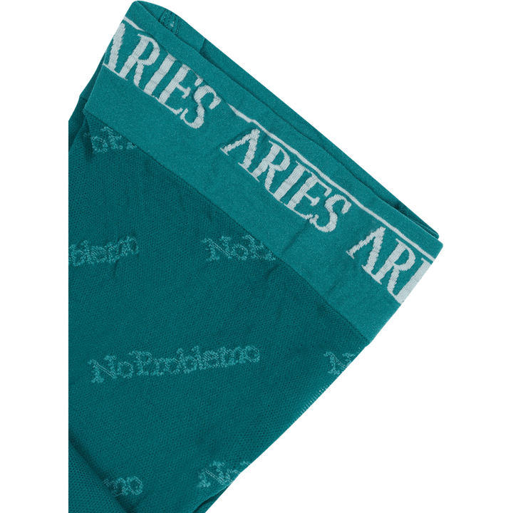 No Problemo Logo Tights Bottle Green