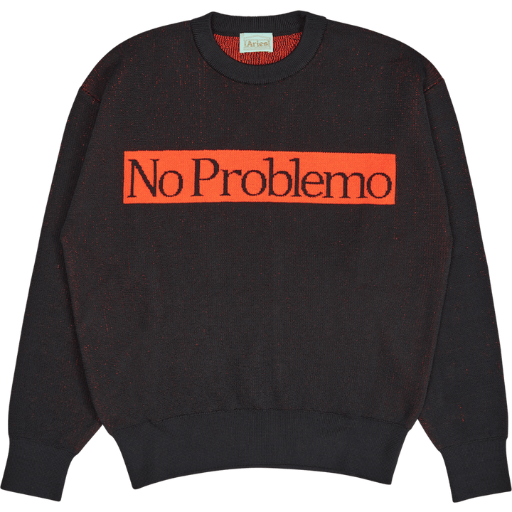 Recycled Problemo Knit Black