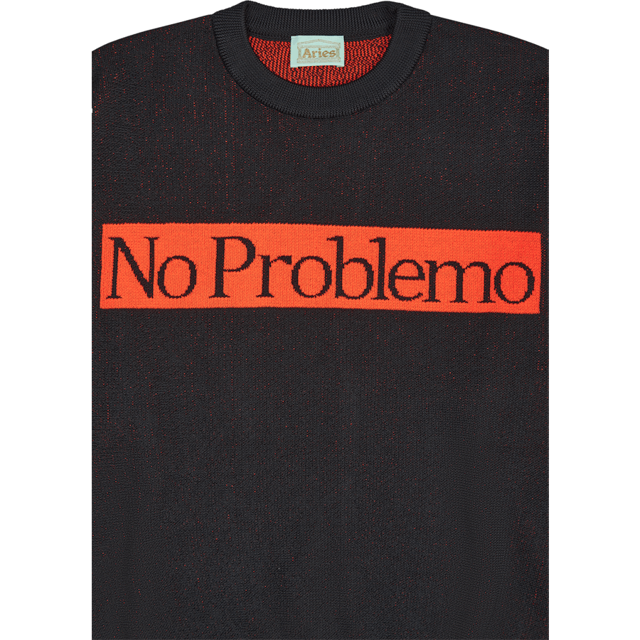 Recycled Problemo Knit Black