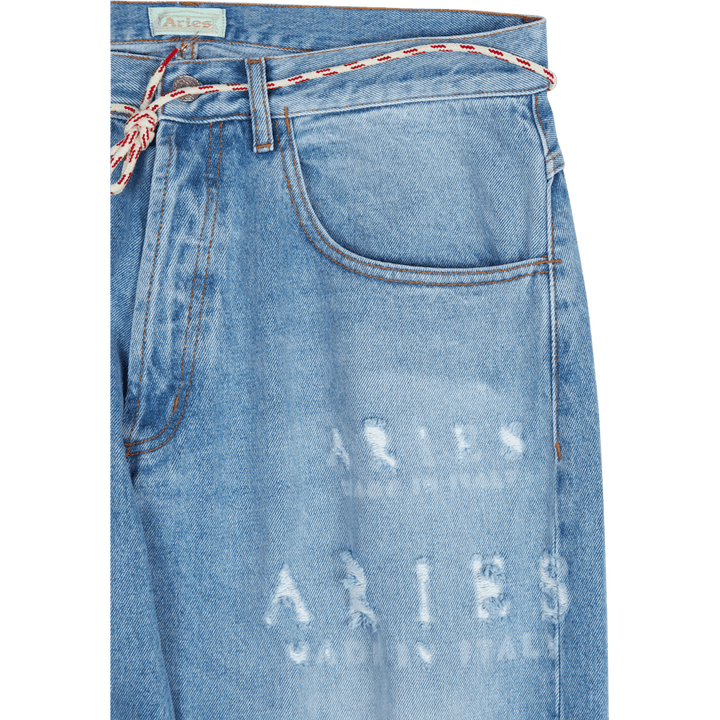 Destroyed Batten Jean Blue