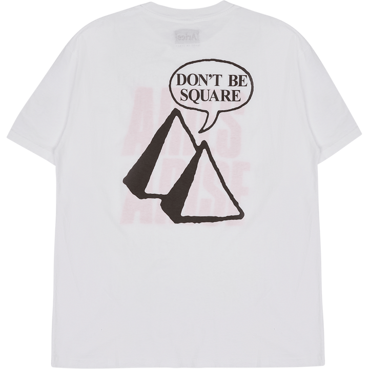 Don T Be A Inside Out Tee Bianco