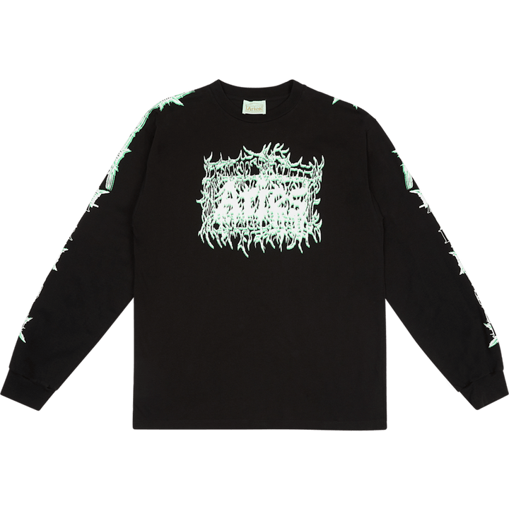 Metal Aries Ls Tee Black