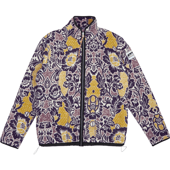 Fleur Fleece Zip Through Multi