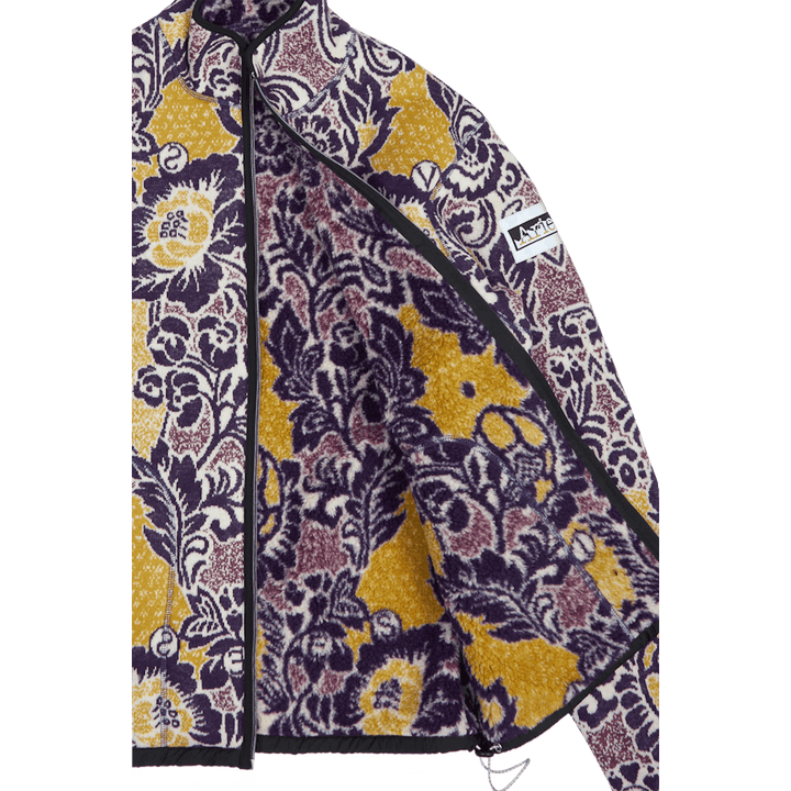 Fleur Fleece Zip Through Multi