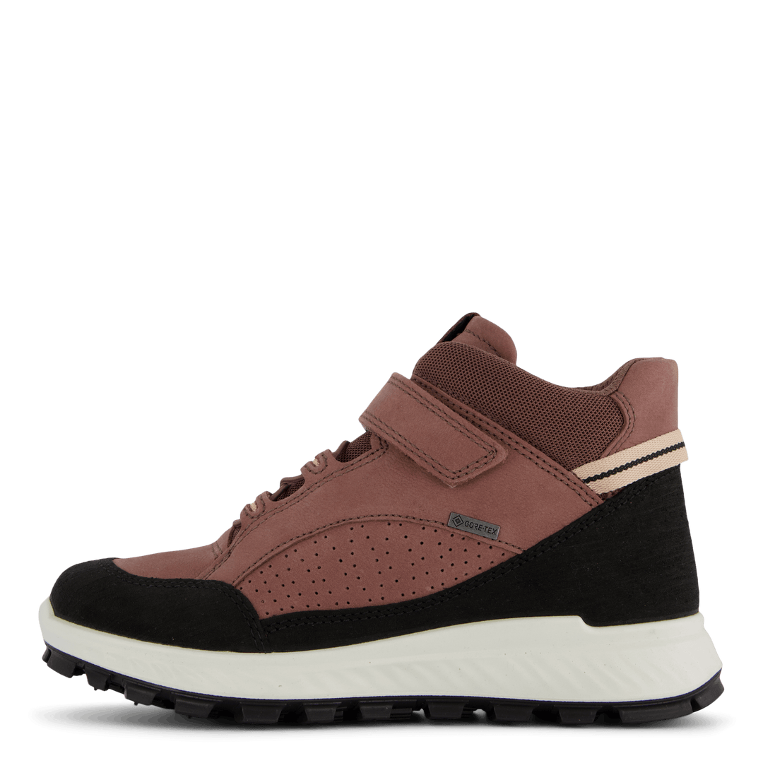 ecco exostrike barn svart/dammig lila/dammig lila β