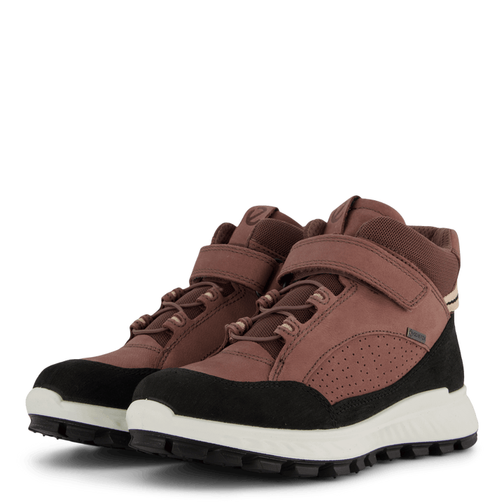 Ecco Exostrike Kids Schwarz/Staubig Lila/Staubig Violett