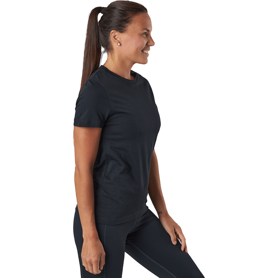 Wor Comm Cotton Tee Black