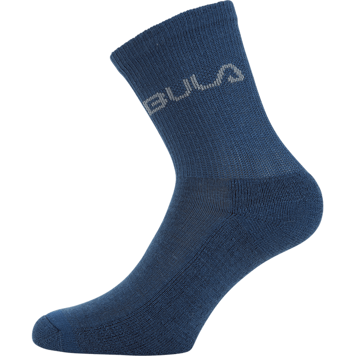 Jr 2pk Wool Sock Web Denim