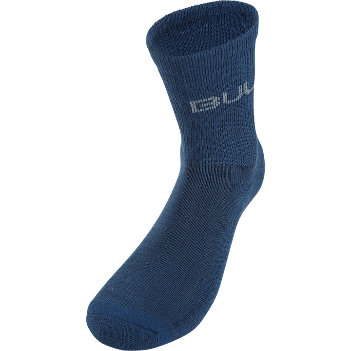 Jr 2pk Wool Sock Web Denim