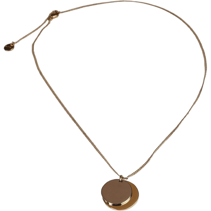 Collier Eloi Doppia Medaglia Bicolore