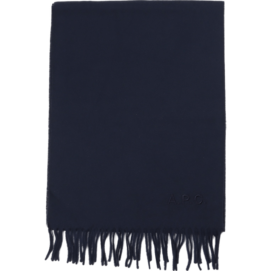 Echarpe Ambroise Brodee Dark Navy