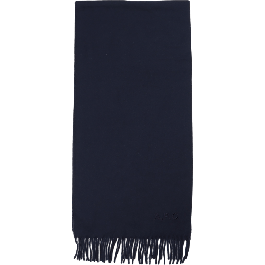 Echarpe Ambroise Brodee Dark Navy