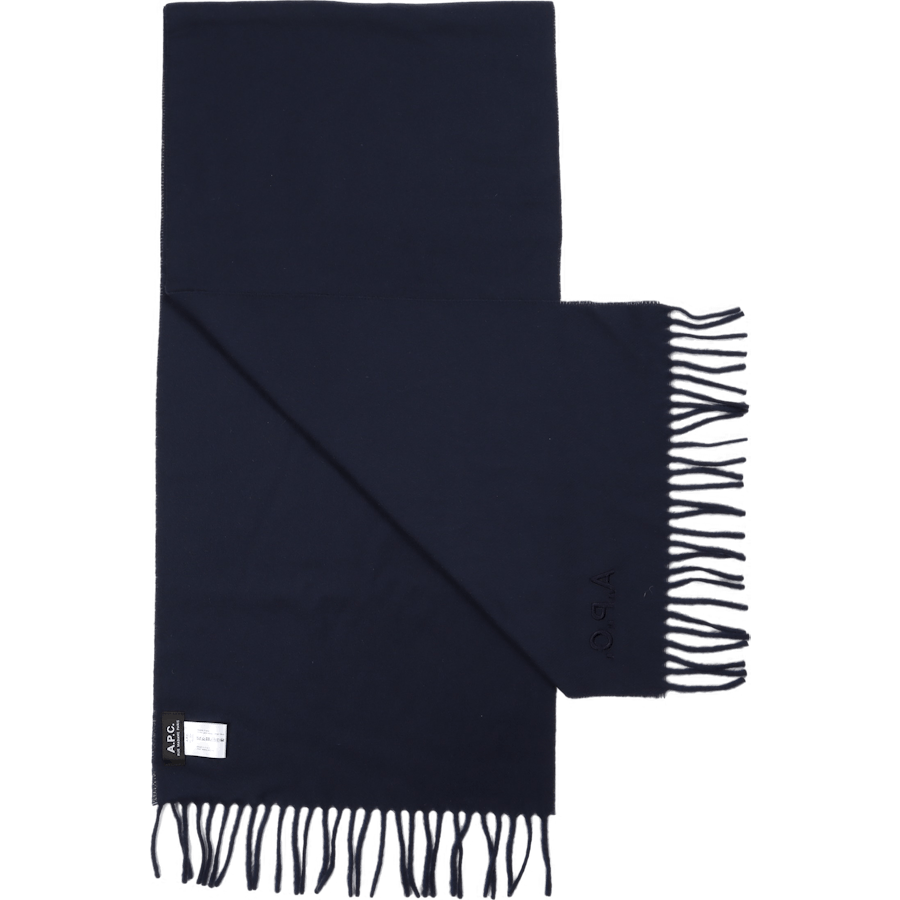 Echarpe Ambroise Brodee Dark Navy