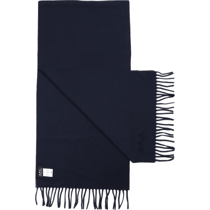Echarpe Ambroise Brodee Dark Navy