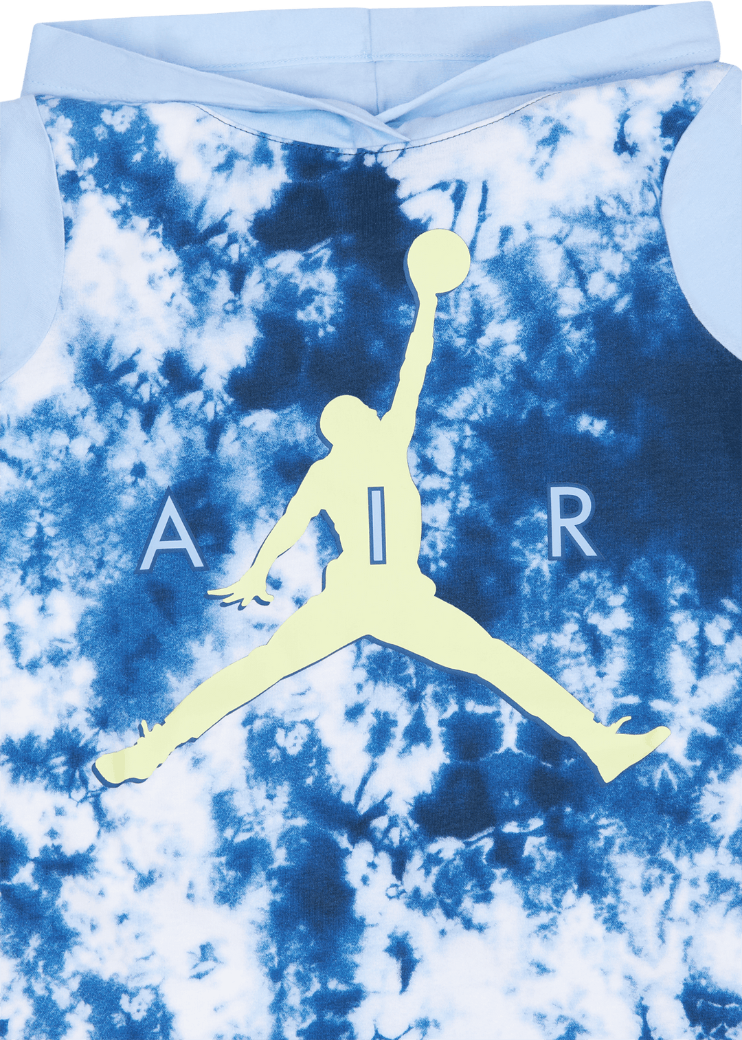 CLOUD DYE HOODED DRESS