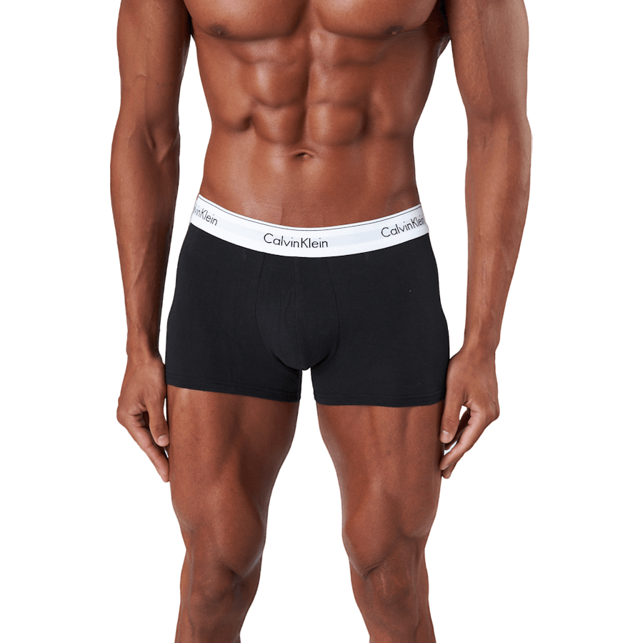 Modern Ctn Stretch Trunk 3Pk Black