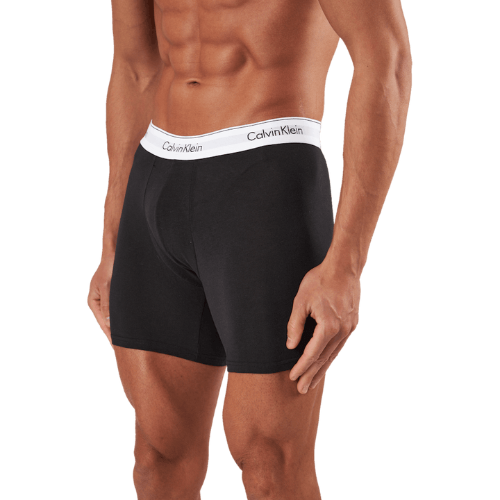 Boxerky 3ks černé/ bílé/ šedé Heather