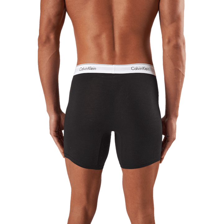 Boxerky 3ks černé/ bílé/ šedé Heather