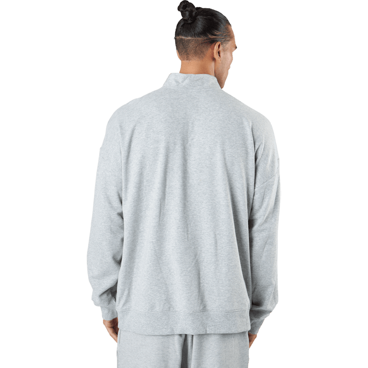 L/s Quarter Zip Grey Heather