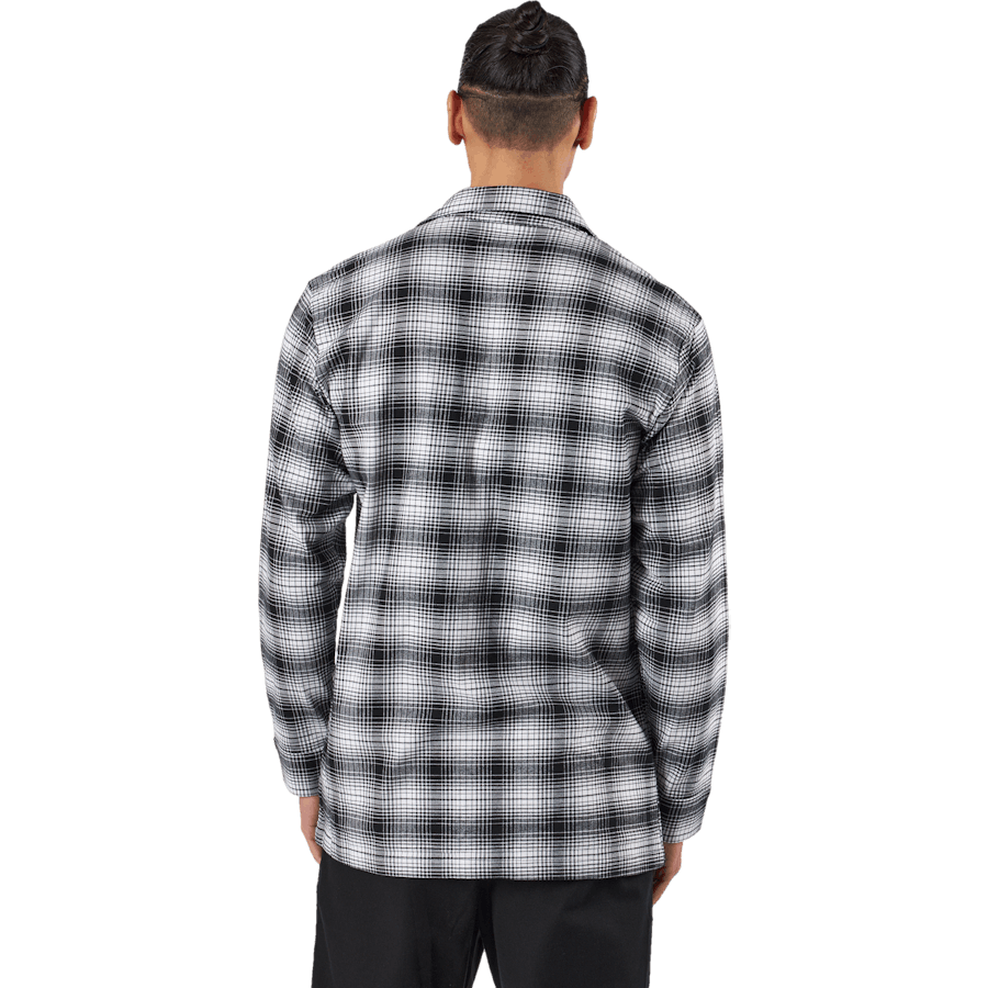 L/s Button Down Ck Shadow Plaid_black