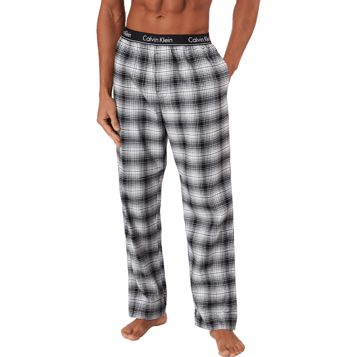 Sleep Pant Ck Shadow Plaid_black