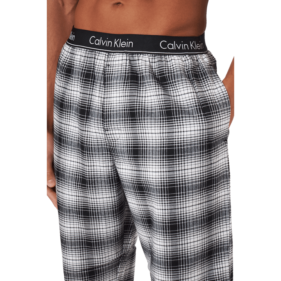 Sleep Pant Ck Shadow Plaid_black