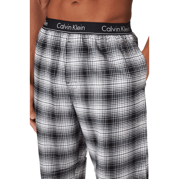 Sleep Pant Ck Shadow Plaid_black
