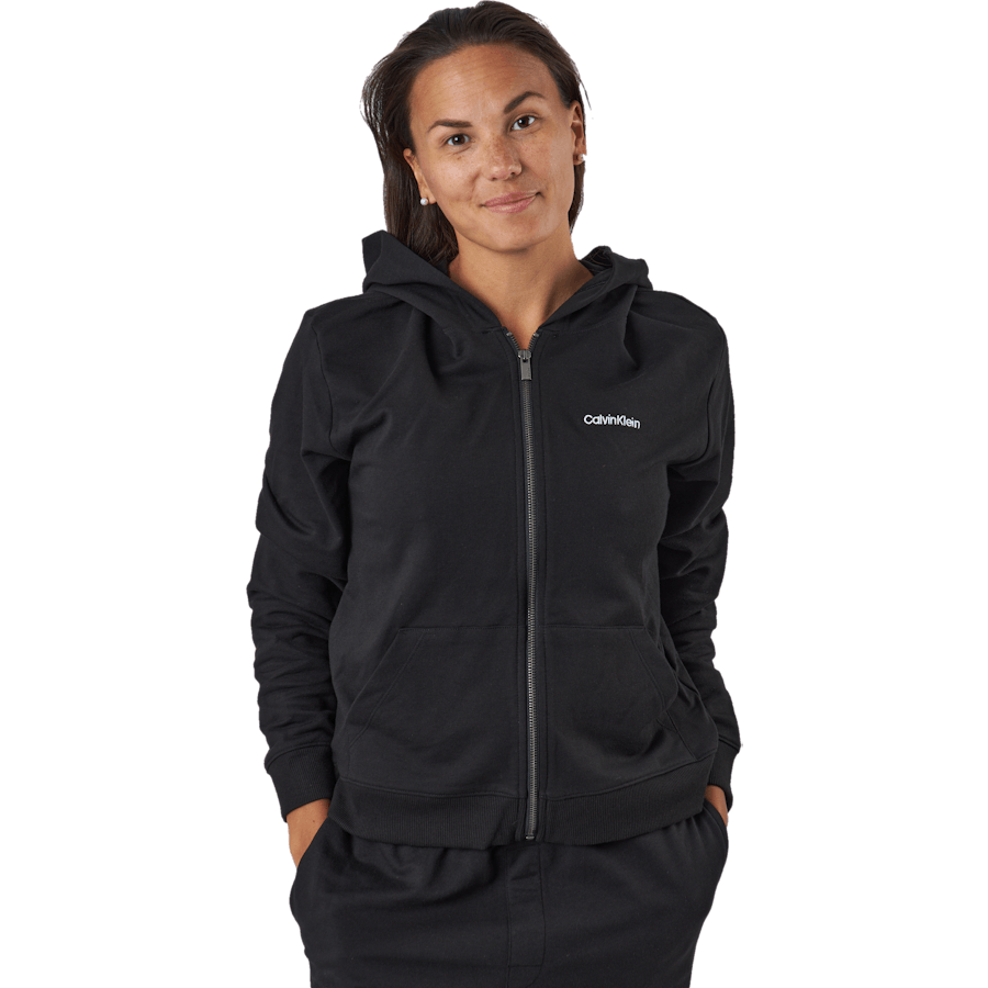 Full Zip Hoodie Black