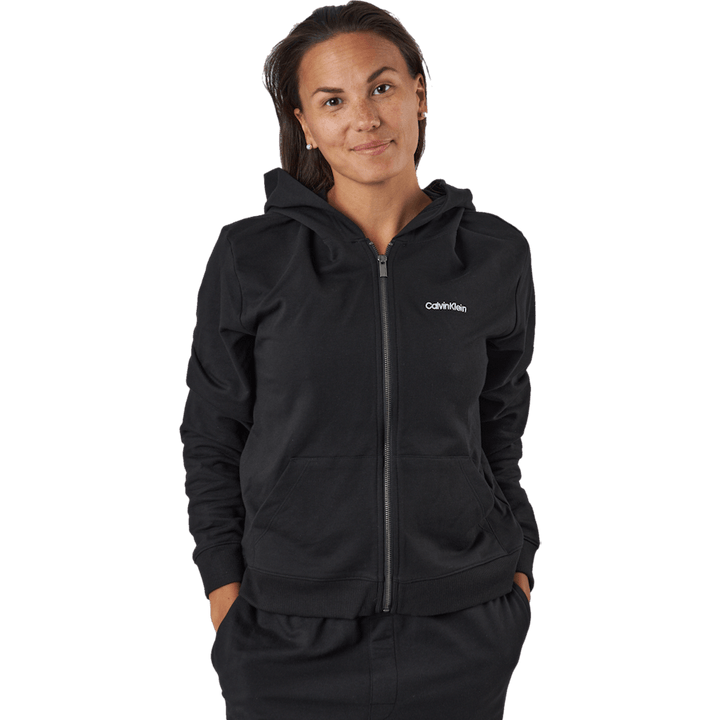 Full Zip Hoodie Black