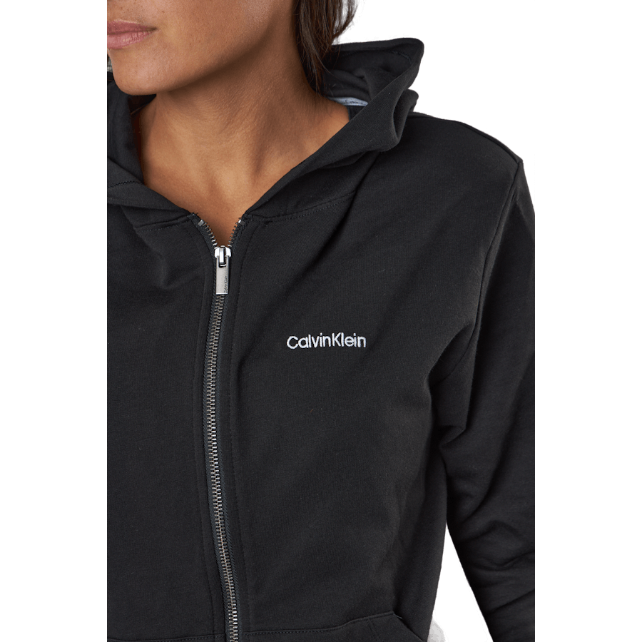 Full Zip Hoodie Black