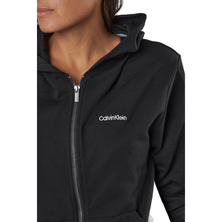 Full Zip Hoodie Black